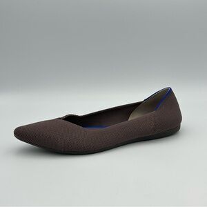 Rothy’s The Point Women’s 7W US Purple Flats Slip On Casual Shoes